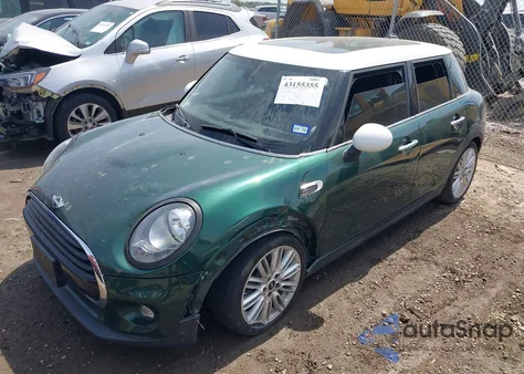 2016 Mini Hardtop Cooper z USA, uszkodzony, nr VIN WMWXU1C58G2D09133